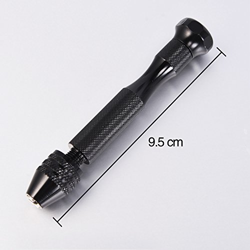 eBoot Handbohrer Spiralbohrersatz für Modell Harz Schmuck Nussbaum Amber Bienenwachs Olive Nut - 3