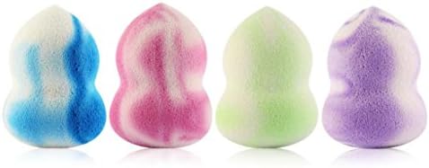 4pc Pro Makeup Foundation Beauty Gourd Sponge Puff by ZJENE (B)