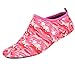 Produktbild Strandschuhe, Sunday Wasserschuhe Surfschuhe Schwimmschuhe für Damen Herren Kinder Outdoor Wassersport Tauchen Yoga Socken Strand Schuhe Laufband Schuhe (Rot, XL)
