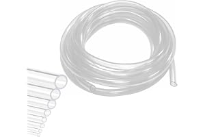 Silikonslang, flexibel slang 12 mm innerdiameter transparenta slangar livsmedelssäker, bensinslang vattenslang akvarieslang k