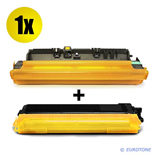 Eurotone Toner + Trommel für MFC-9130CW MFC-9140CDN MFC-9330CDW MFC-9340CDW MFC-9142CDN MFC-9332CDW MFC-9342CDW ersetzt 4x Brother TN-241/TN-242/TN-245/TN-246 und DR-241 im Kombi Set Original EUROTONE ( ISO-Norm 19798 ) - 4