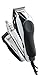 Wahl Chrome Pro Deluxe Mains Hair Clipper, Trimmer & Nasal Trimmer Set Chrome 79524-810 Gift Set