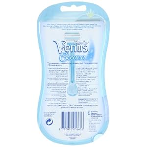 Gillette Venus Oceana Disposable Razors, 3 blades, Pack of 4 - Image 5