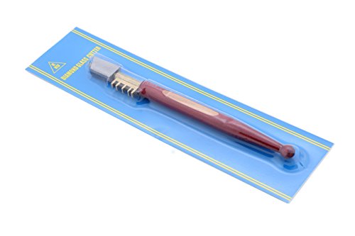 Professional Heavy Duty Diamant Spitze Glasschneider – Messing Snapper – Griff aus Hartholz - 4