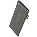 Price comparison product image fitBAG Classic Gray custom tailored sleeve for LeTV LeEco Le Max 2 | Made in Germany | Genuine Alcantara pouch case cover with MicroFibre lining for display cleaning