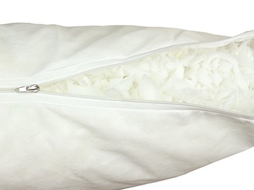 Kissen 20×30 cm, Füllkissen VARIO, Bezug Vlies(PP), Füllung Schaumstoffflocken(PUR), gut als Sofakissen, Bodenkissen, Dekokissen, Meditationskissen, Rückenkissen Sofa, große Sitzkissen, Kuschelkissen - 6