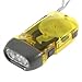 Produktbild philna12 3 LED Dynamo Taschenlampe Camping Taschenlampe Handpresse Licht (gelb)