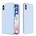 Produktbild iPhone XS Max Hülle, Fuleadture [Unterstützt Wireless Ladegerät] Original Liquid Silikon Schutzhülle Flüssigsilikon Mikrofaser Handyhülle Case Cover für Apple iPhone XS Max 6,5” 2018