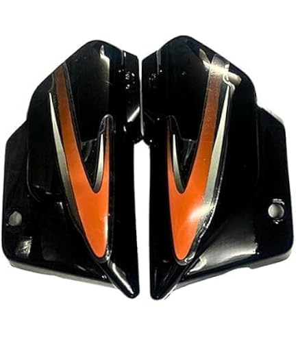 AeroParts Bike Side Panel/Sidepanel Side Cowl Yellow for NTORQ 125