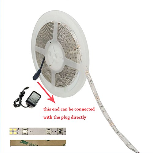 CORST Wasserdicht 5M 500cm SMD3528 LED 300 UV Schwarzlicht LED Streifen UV Strip Licht Flex Licht - 6
