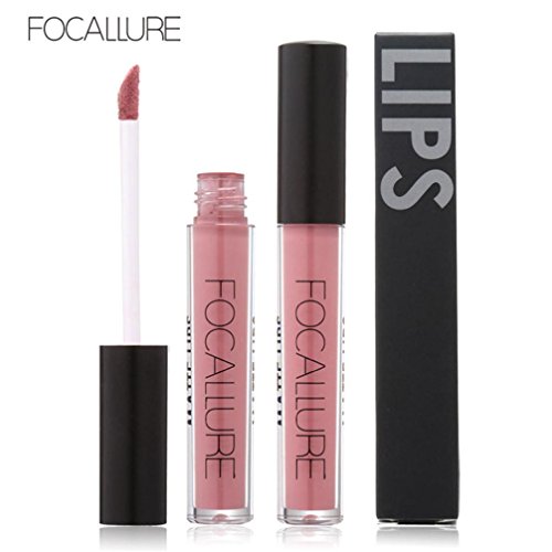 Yogogo Neue Art und Weise Lippenstift Kosmetik Frauen sexy Lippen Metallic Lip Gloss - 3
