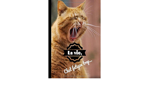 Amazon Fr La Vie Chat Fatigue Trop Carnet De Notes Chat Roux Humour 6x9 Pouces A5 100 Pages Carnet De Notes Avec Lignes Notebook Journal Amazon Fr La Vie Chat Fatigue Trop Carnet De Notes Chat Roux Humour 6x9 Pouces A5 100 Pages Carnet De Notes Avec Lignes Notebook Journal