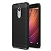 Bracevor Xiaomi Redmi Note 4 Back Case Cover | Flexible Shockproof TPU | Brushed Texture - Black RS.325.00