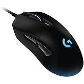 Logitech G G403 Kablolu Oyuncu Mouse, Hero 25K Sens&ouml;r, 400 IPS İzleme Hızı, 6 Programlanabilir Tuş, 1 ms Bildirim Hızı, Siyah