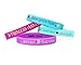 Produktbild Disney Frozen (Eiskönigin) Silikon Armband Set - 4 Stück in unterschiedlichen Farben