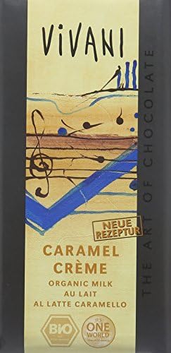 Vivani Organic Caramel Creme Chocolate 100 g (Pack of 5)
