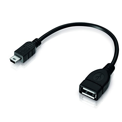 adaptare 41008 USB-OTG Adapter-Kabel Mini-USB-Stecker USB-Buchse Typ A für Autoradio, Navi - 3