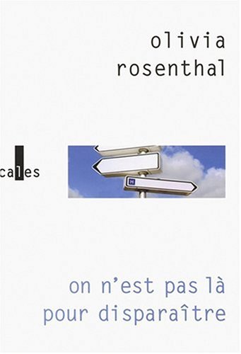 couverture de : On n'est pas l&agrave; pour dispara&icirc;tre
