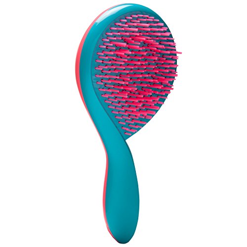 Michel Mercier Detangling Girlie Brush for Thick Hair, Blue