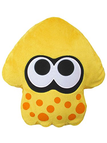 Preisvergleich Produktbild Splatoon 2 14" Plush Pillow: Squid, Sun Yellow 14"