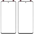 Mozomart Touch Screen Digitizer Replacement Front Glass TouchPad Touch Glass Compatible with Samsung Galaxy M51 : Black