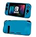 Produktbild Supremery Nintendo Switch Tasche Silikon Case Hülle Full Body mit ergonomischen Joy Con Griff, Blau