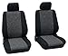 Produktbild Faszination 96369, Autositzbezug Schonbezug, Vordersitzbezüge, Schwarz, Graphit