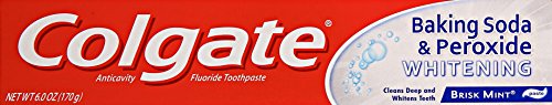 Colgate Baking Soda and Peroxide Whitening Toothpaste, 6 oz RS.1359 (41.00% Off) - Amazon