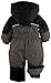iXtreme Baby Boys Snowmobile One Piece Winter Snowsuit, Charcoal, 12 Months