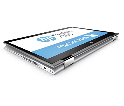 HP Pavilion x360 14-ba016na 14-inch FHD Touch Screen Convertible Laptop  Mineral Silver  -  Intel Core i3-7100U  8GB RAM  128GB SSD  Intel HD Graphics