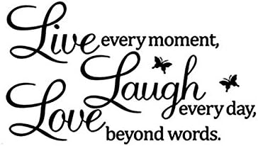 Wall Art Sticker Quote Wall Decal for Living Room