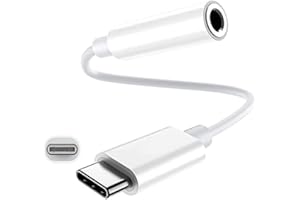 UCGOU USB C to 3.5mm Jack,Type C to Headphone Adapter Aux Digital Audio Earphone Adaptor,Audio Dongle,Hi-Res DAC Chip Compatible with Samsung Galaxy Pixel, iPad Pro,iPhone 15 Pro/Max and More Type C Devices