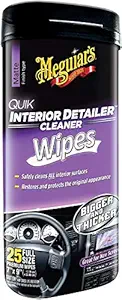 Meguiar's Quick Interior Detailer Wipes 25s 7