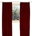 Produktbild Wirth Thermovorhang Grönland A Chenille Kräuselband Einzelschal, 245/134 cm, Schwere Qualität: 330 g/qm, rubin