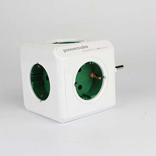 ARINO Reiseadapter Universal Reisestecker Adapter mit Dual USB Anschlüssen für Weltweit Reise über 150 Länder USA, UK, EU und Mehr (Grün) - 4