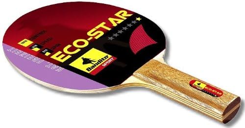 Table Tennis Bat Beginners Racket Set of 2 Eco Star Is A 5 mm, Veneered Hard Wood