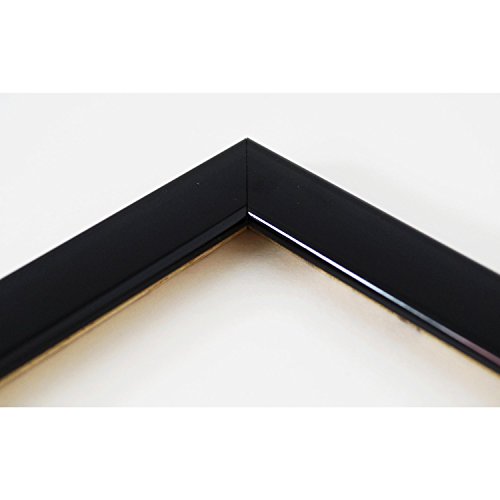 Spiegel Wandspiegel Badspiegel – Hannover 2,4 – Schwarz – 200 Größen zur Auswahl – handgefertigt – 28 x 35 – AM – Modern, Vintage - 4