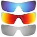 Produktbild Revant Ersatzlinsen für Oakley Batwolf Polarisiert 3 Paar Kombipack K014