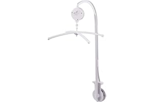 Lre Co. Support Mobile pour Lit de Bébé de 68 CM, Bras Mobile pour Lit Bébé avec Boîte à Musique Légère, Support Mobile pour Lit Bébé pour Bébés, Garçons et Filles