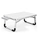 Produktbild XIAOXIONG 2019 Laptop Desk White 60 * 40cm Adjustable Folding Laptop Laptop Desk Desktop Portable Bed Tray