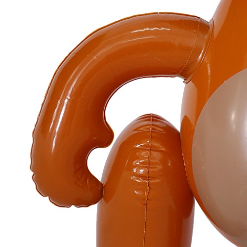 Aufblasbaren Affen Zoo Tier Kinder Parteibevorzugungen Pool Strandspielzeug Sprengen - 6