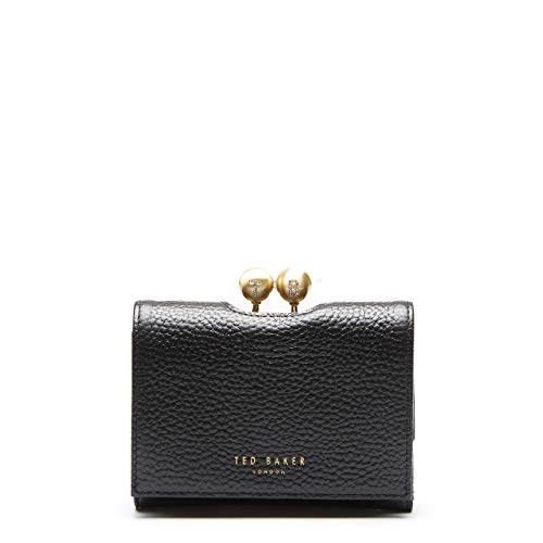 Preisvergleich Produktbild Ted Baker Maciey Black Drukknop Portemonnee TB153247B