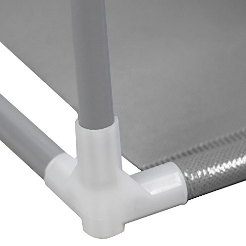 Yahee 10 Schicht Schuhregal Schuhschrank Schuhablage Schuhe DIY 175 cm x 100 cm x 29 cm - 9