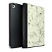 Produktbild Stuff4® PU-Leder Hülle/Case/Brieftasche für Apple iPad Mini 4 Tablet/Gelb Muster/Marmor Granit Bewirken Kollektion