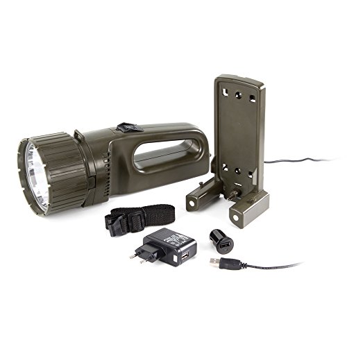 ANSMANN 1600-0082 Future HS1000FR Profi-Jagdset Fokussierbarer Handscheinwerfer mit 5 W LED, 330 lm, Li-Ion Akku integriert - 2