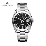 REEF TIGER Herren Uhr analog Automatik mit Edelstahl Armband RGA835-YBY