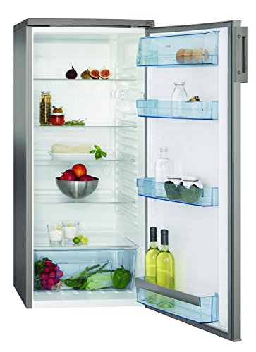 AEG SANTO S32500KSS1 Mini-Khlschrank / A+ / 125 cm Hhe / 130 kWh/Jahr / 240 L Khlteil / edelstahl / Glasablagen