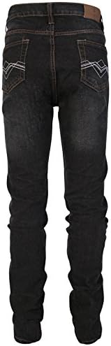 Style Spot New Boys Kids Five Pocket Dark Designer Skinny Slim Fit Denim Chino Casual Jeans Trouser