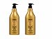 L'Oréal Professionnel Mythic Oil Shampoo 750ml, Conditioner 750ml and Pumps Bundle