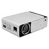 Projecteur Elephas, Mini projecteur Portable Interface Alimentation/Prise Casque/Port VGA/Double lumière Ambiance Port/démarrage USB/HDMI Interface à Haute définition